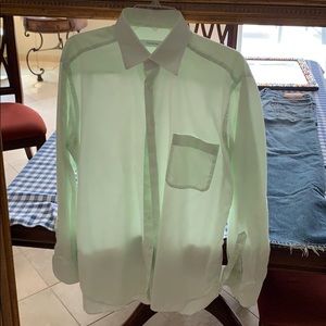 Ermenegildo Zegnas lt Green Dress Shirt
